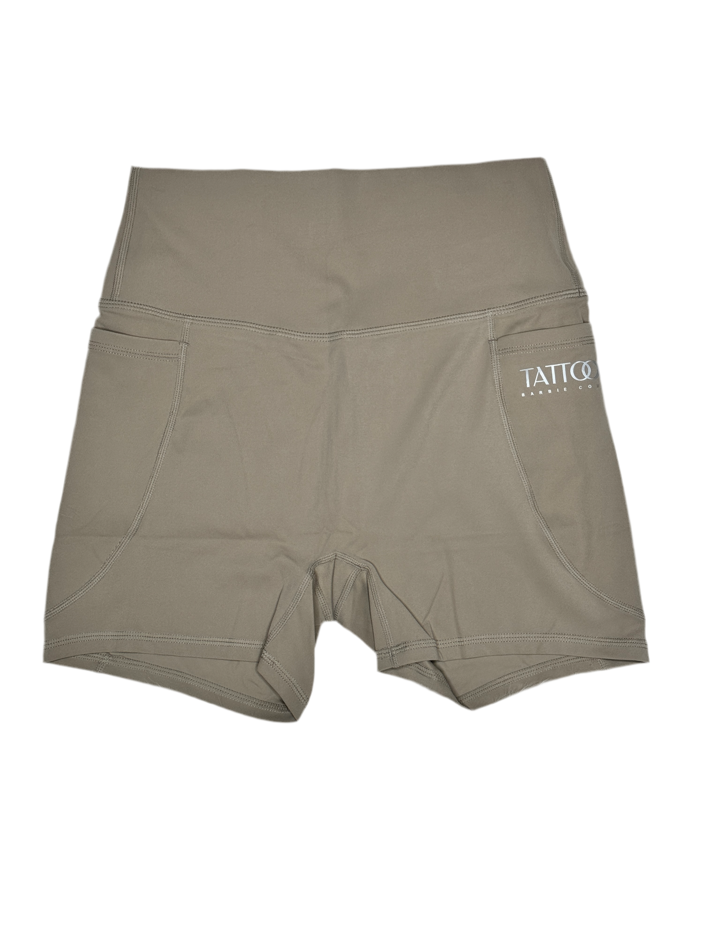 LILLY SIDE POCKET GYM BIKER SHORTS