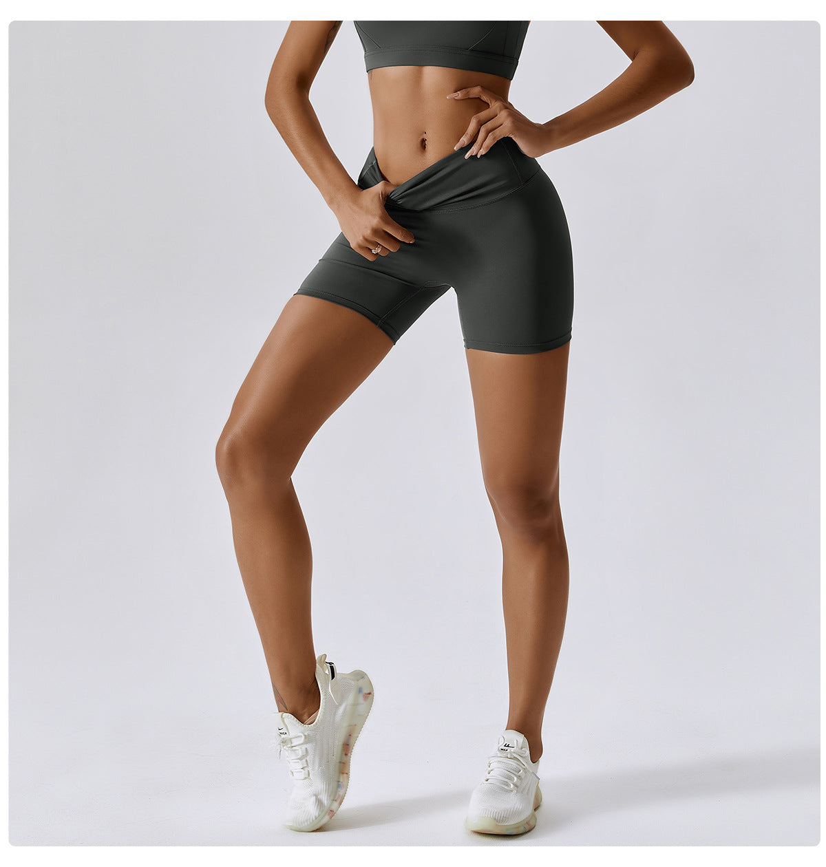 Trendy Short Gray