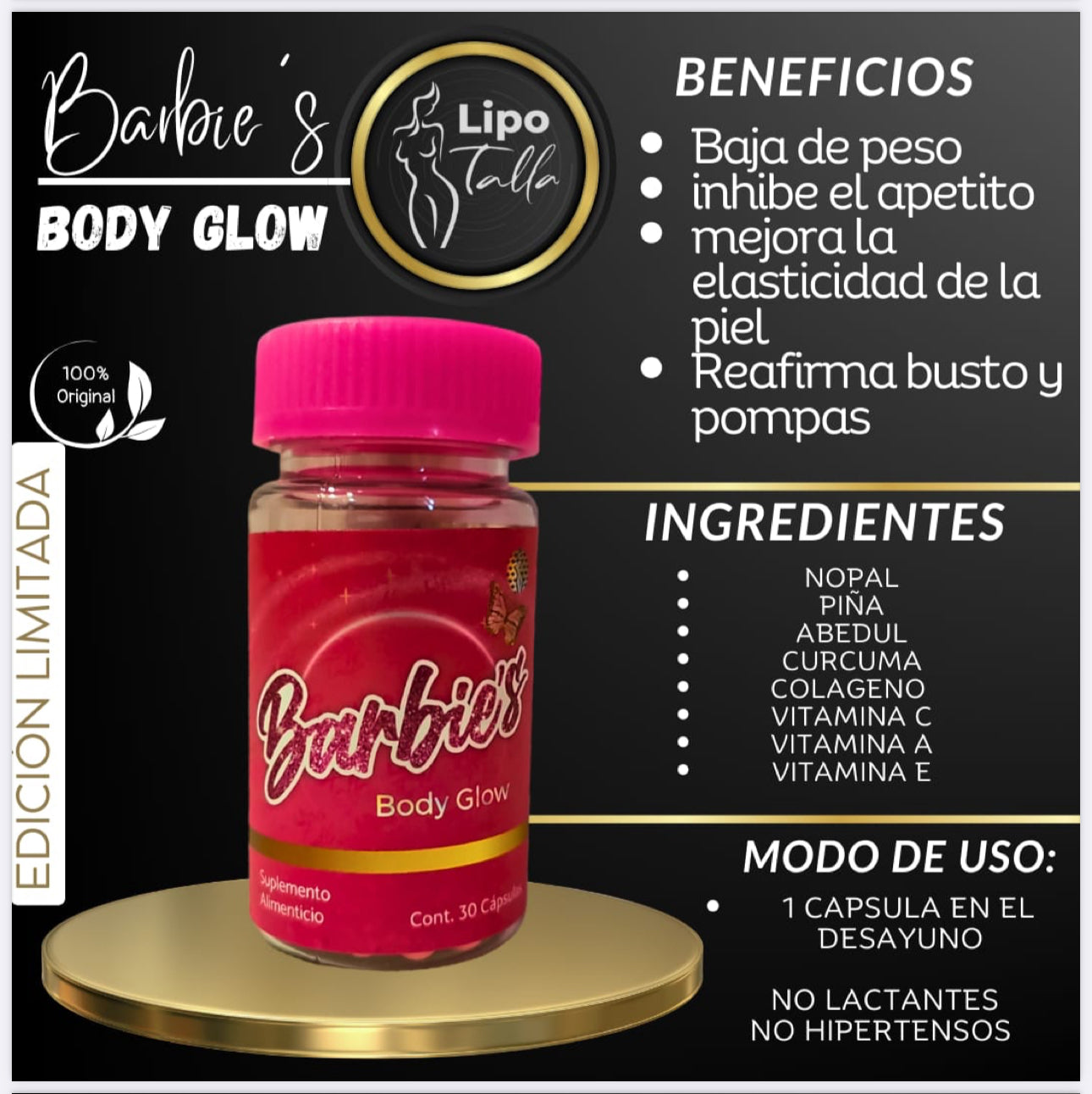 Barbie Body Glow