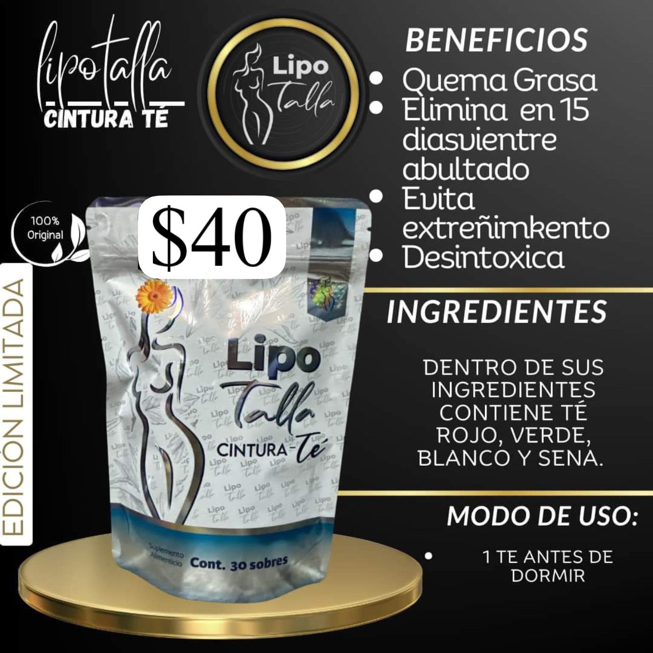 Lipo Talla Cintura Te