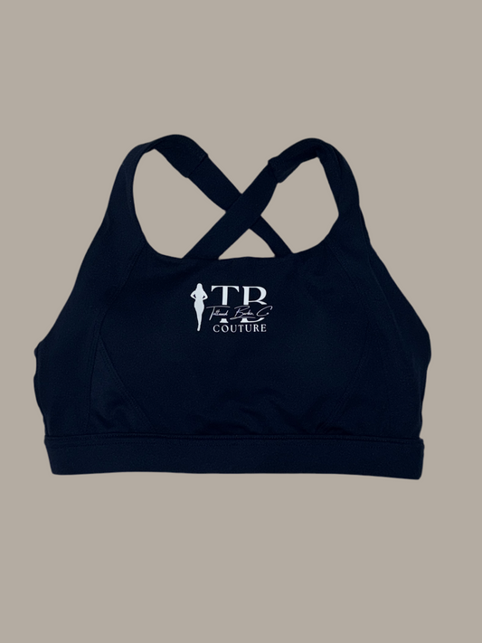 Trendy Sports Bra “Black”