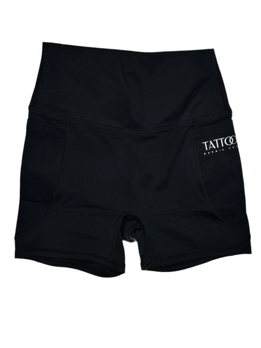 LILLY SIDE POCKET GYM BIKER SHORTS