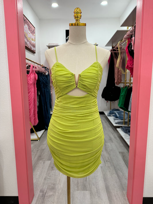 Summer Green Mess Dress